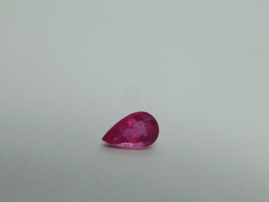 1,67 ct Turmalina Rosa 10x6mm