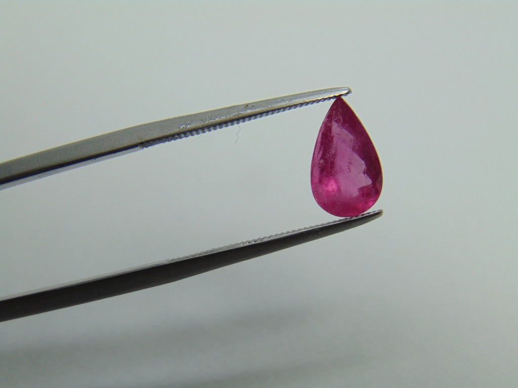 1,67 ct Turmalina Rosa 10x6mm