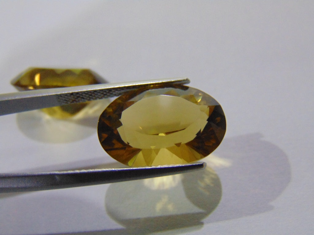 21,50 ct Citrino (Par)