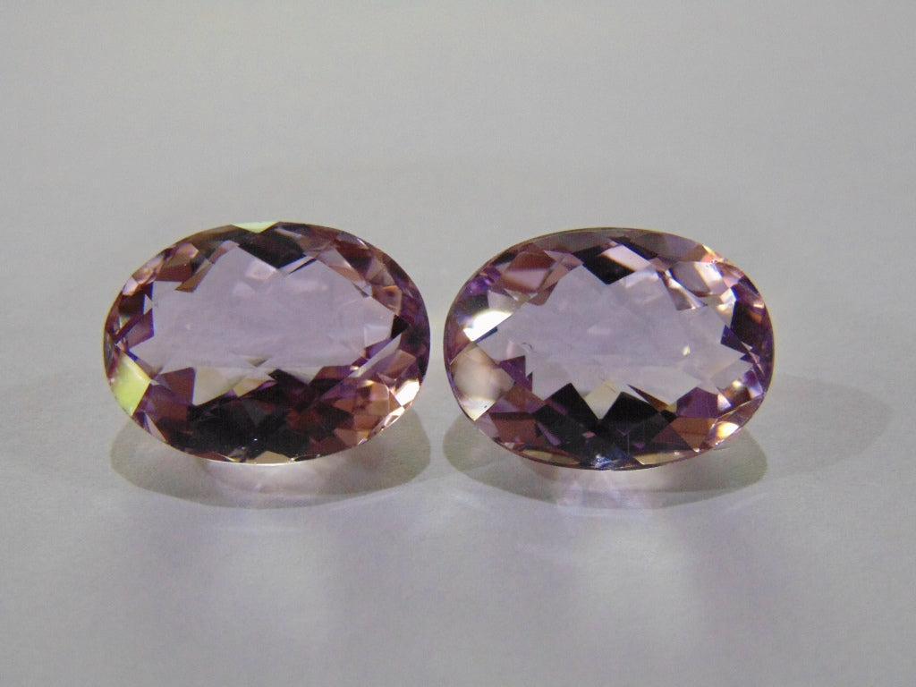 28.40ct Amethyst (Pair)