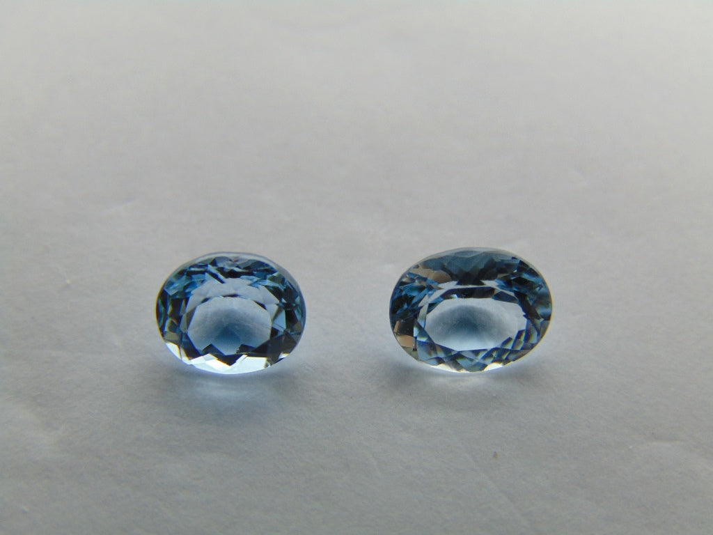 1.78ct Aquamarine 7x5mm 6x5mm