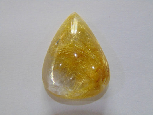 84ct Quartz With Rutile 48x25mm