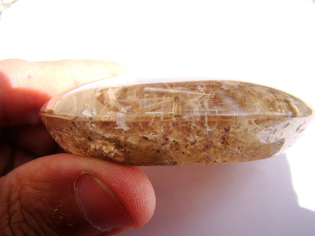 488ct Rutile Gold With Minerals 67x49mm