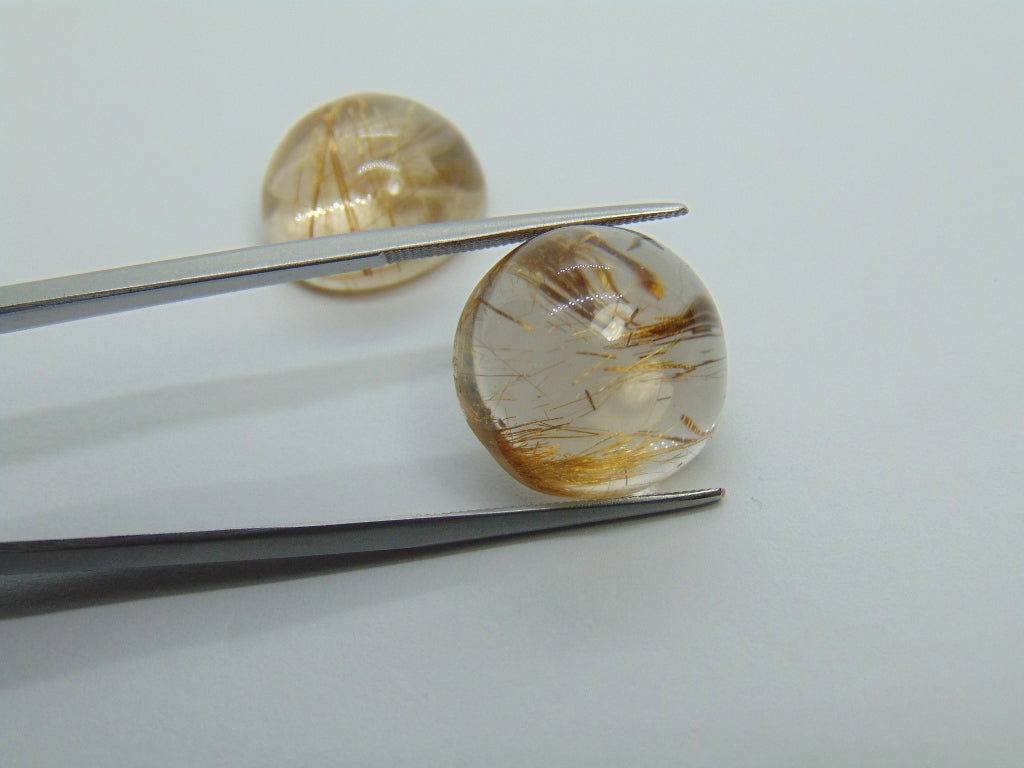 Cabochon Rutilo 36,50ct 16mm