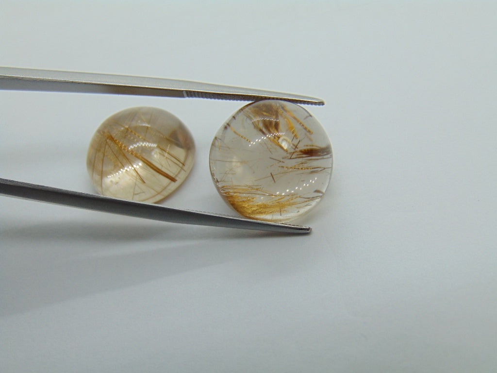 Cabochon Rutilo 36,50ct 16mm