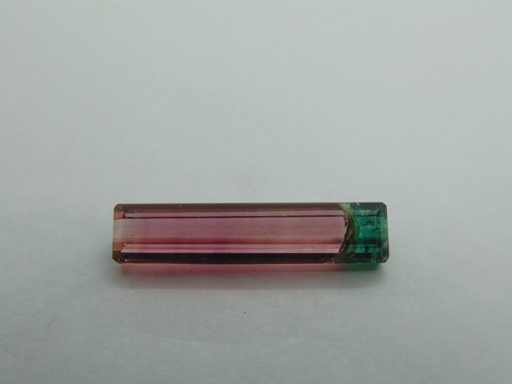 10,40ct Turmalina Bicolor 29x7mm