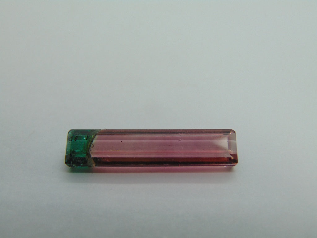 10,40ct Turmalina Bicolor 29x7mm