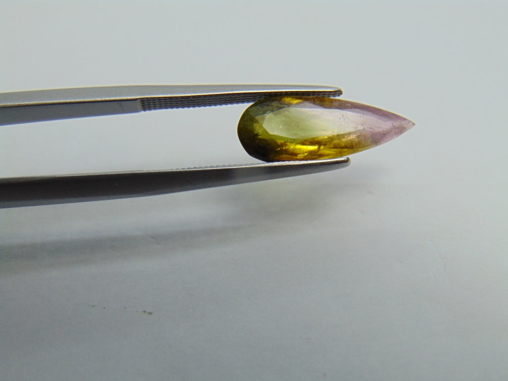 Turmalina Bicolor 2,55ct 17x6mm