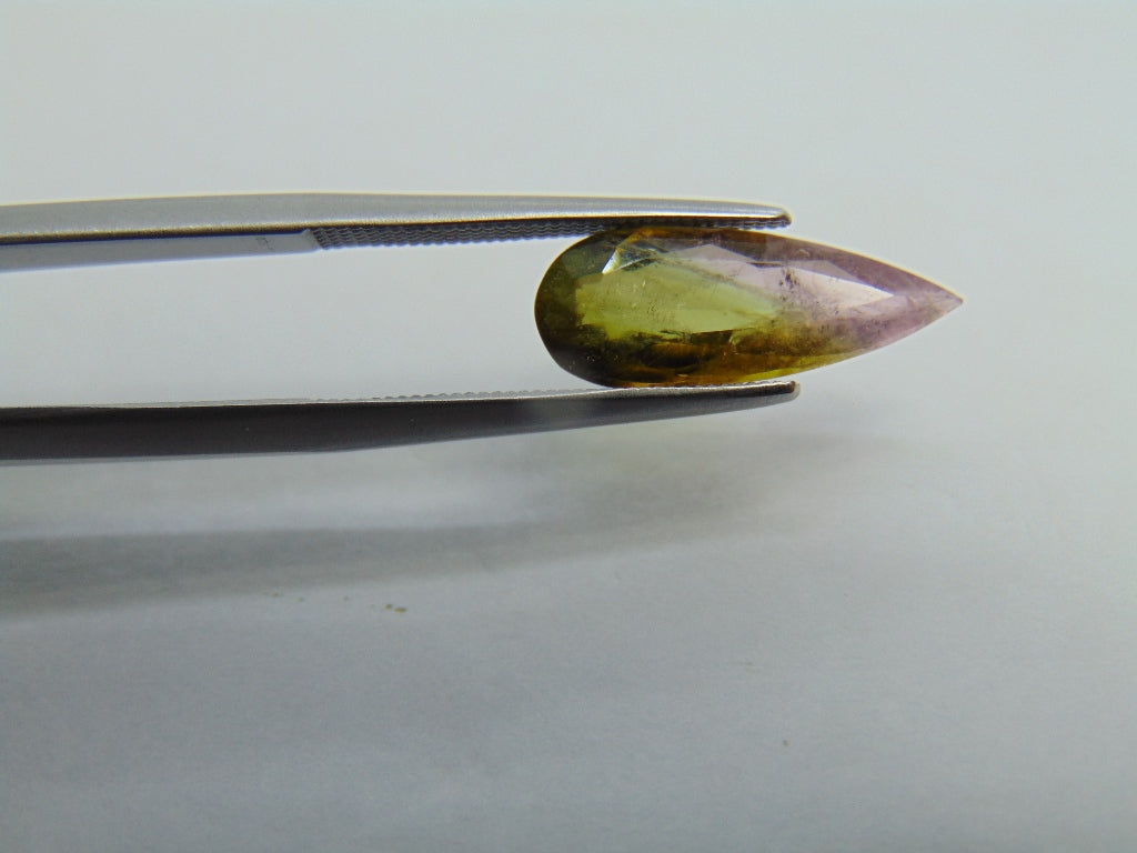 Turmalina Bicolor 2,55ct 17x6mm