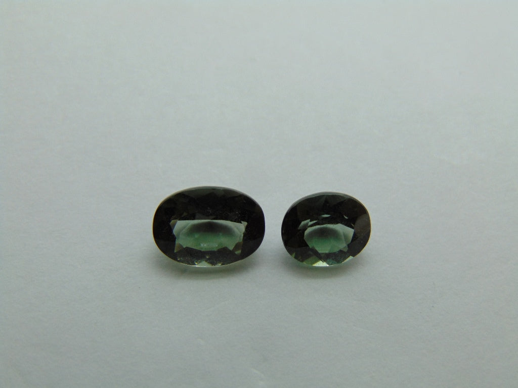 2.73ct Tourmaline 9x6mm 7x6mm