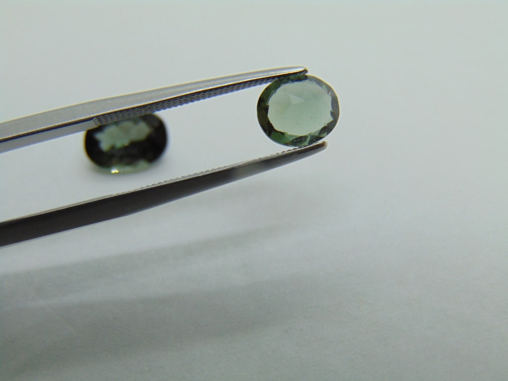 2.73ct Tourmaline 9x6mm 7x6mm