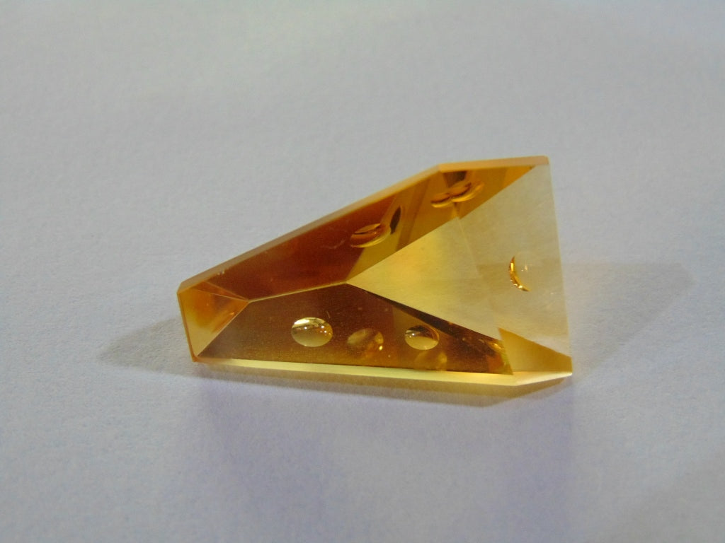 Citrino 22,50 ct (com bolhas)