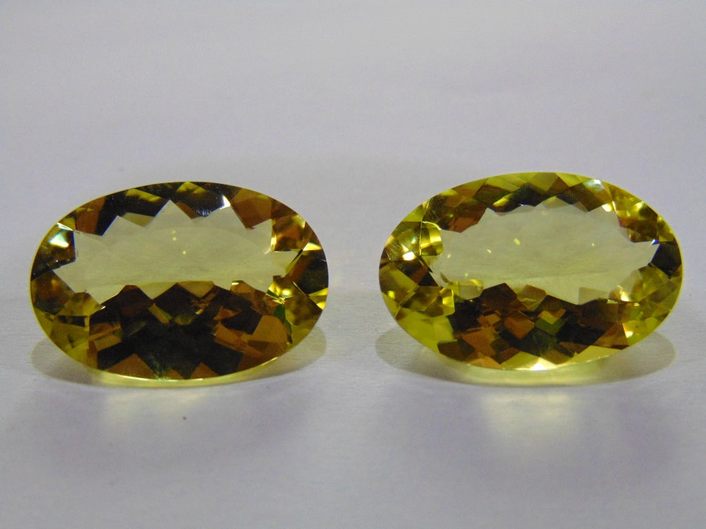 28.20ct Quartz Green Gold