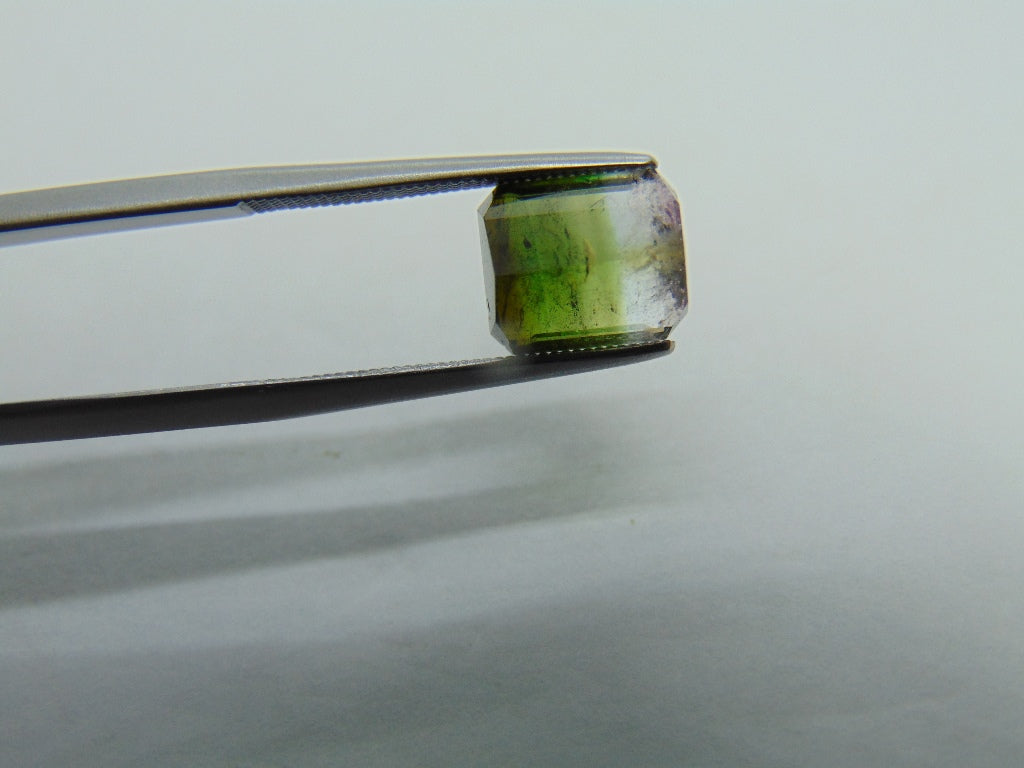 3.59ct Tourmaline Bicolor 9x7mm