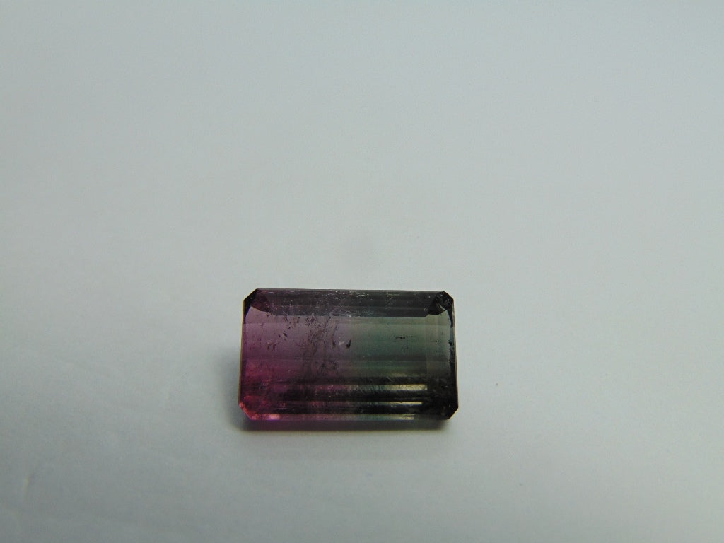 Turmalina Bicolor 9,65ct 16x10mm