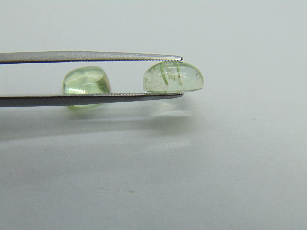 8,20 ct berilo cabochon 9mm 10mm