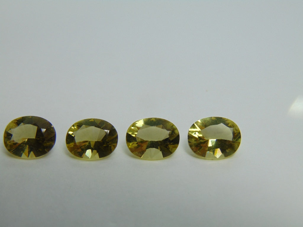 8.70ct Green Gold Calibrated 10x8mm