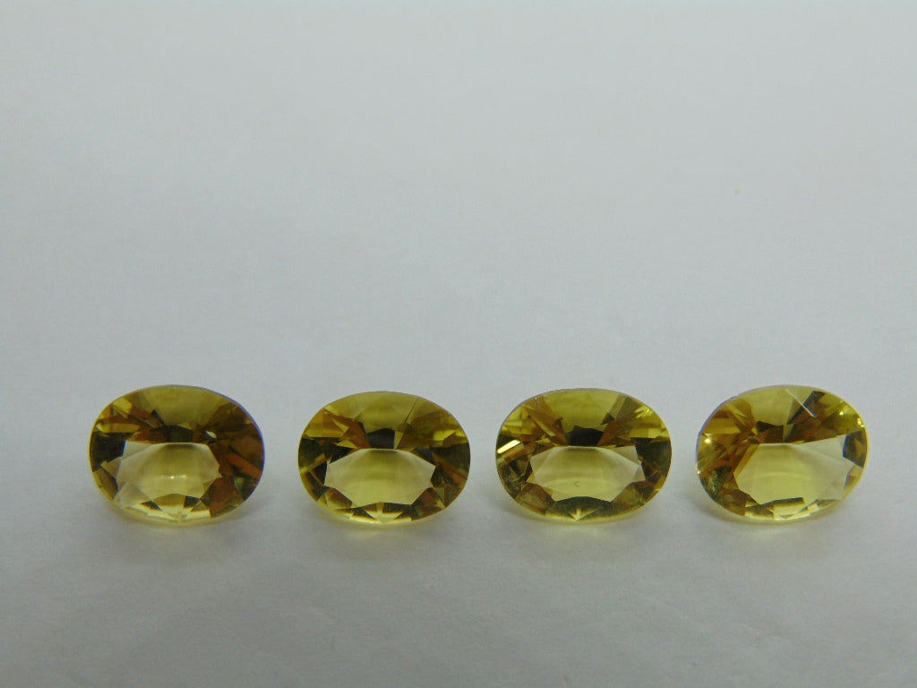 8.70ct Green Gold Calibrated 10x8mm