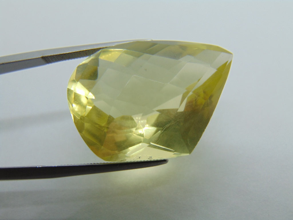 34.70ct Green Gold 27x19mm