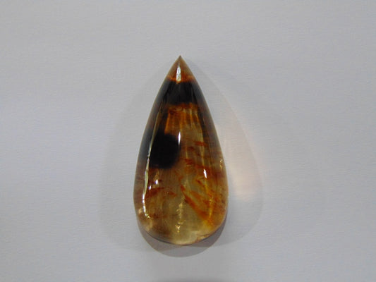 Inclusão de Quartzo 75,50 ct 44x21mm