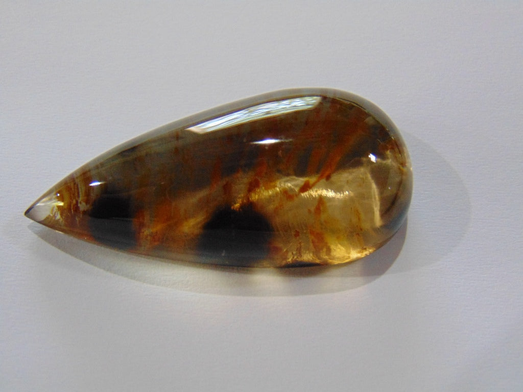 Inclusão de Quartzo 75,50 ct 44x21mm