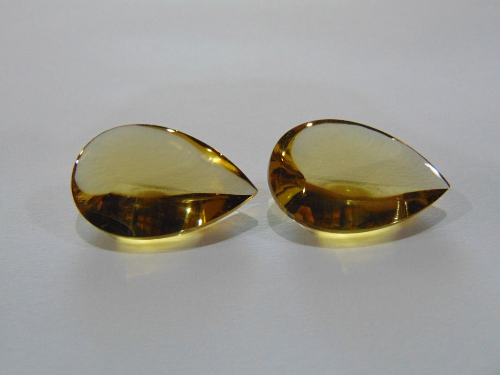 29ct Citrine (Pair)