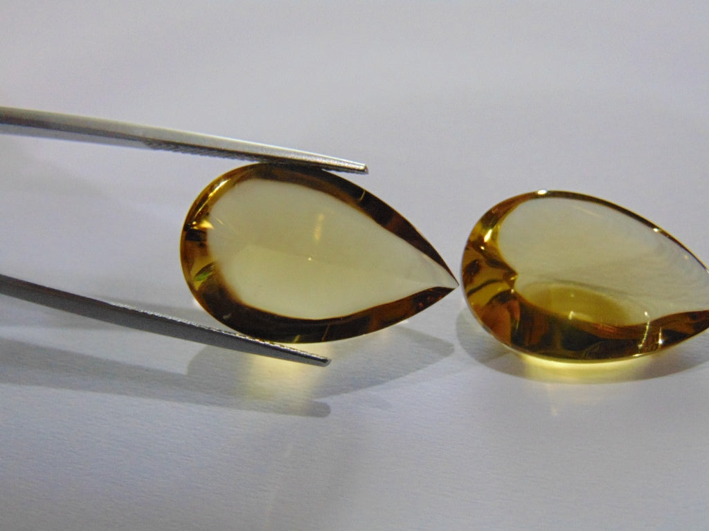 29ct Citrine (Pair)