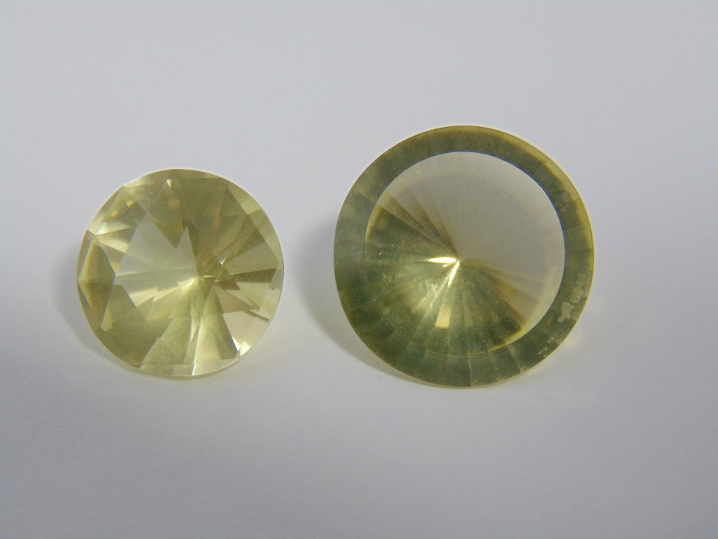 27.60cts Quartz (Green Gold)