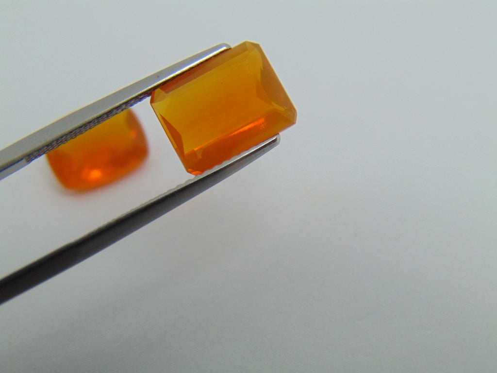 4.60ct Fire Opal Calibrated 11x8mm