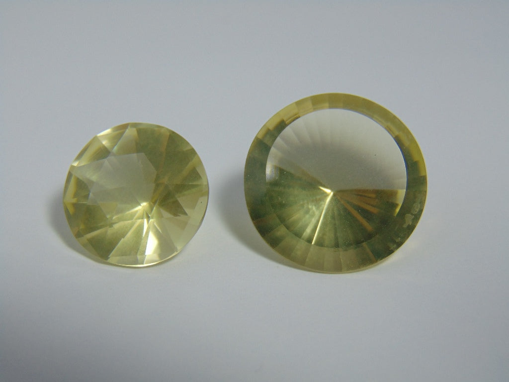 27.60cts Quartz (Green Gold)