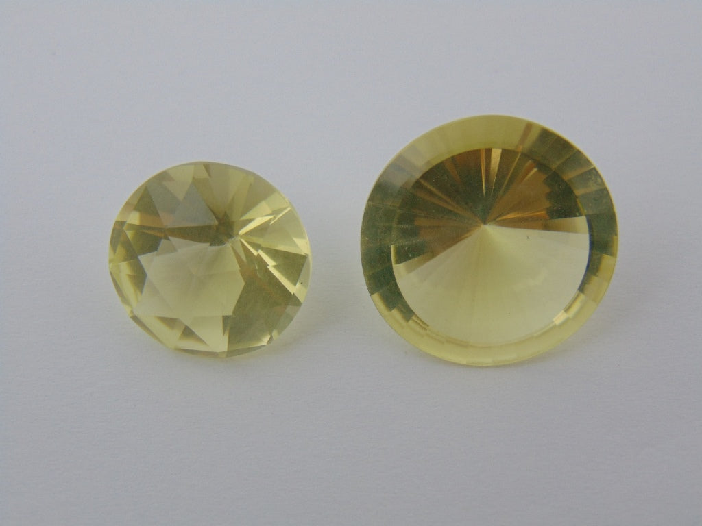 27.60cts Quartz (Green Gold)