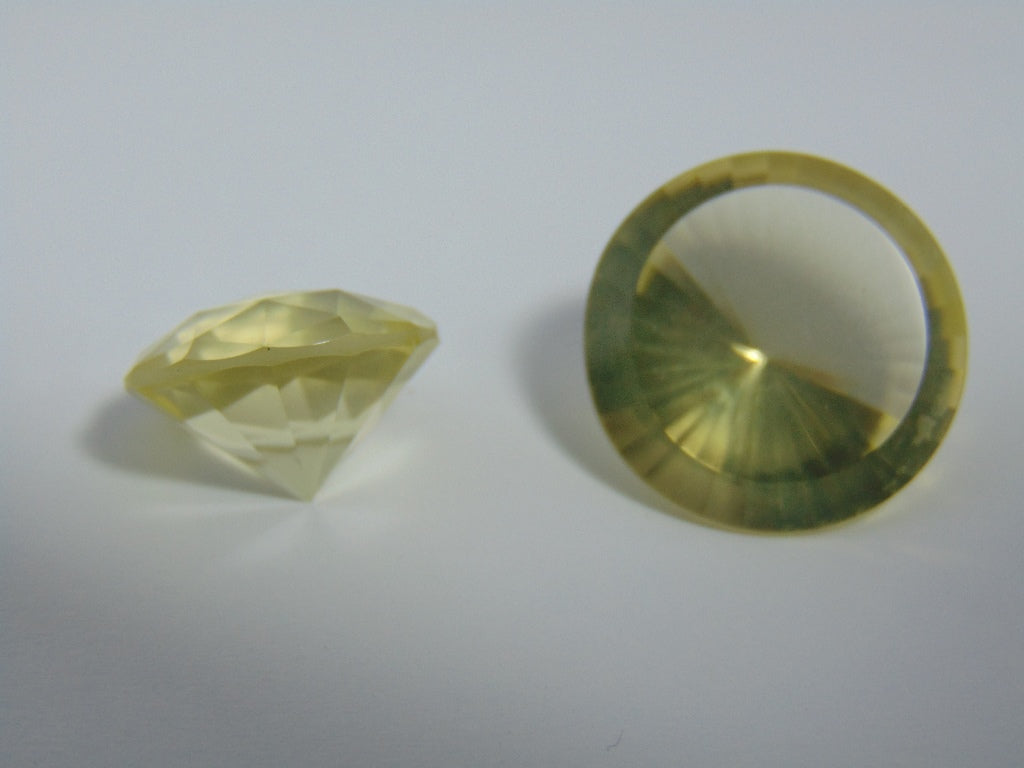 Quartzo de 27,60 cts (ouro verde)