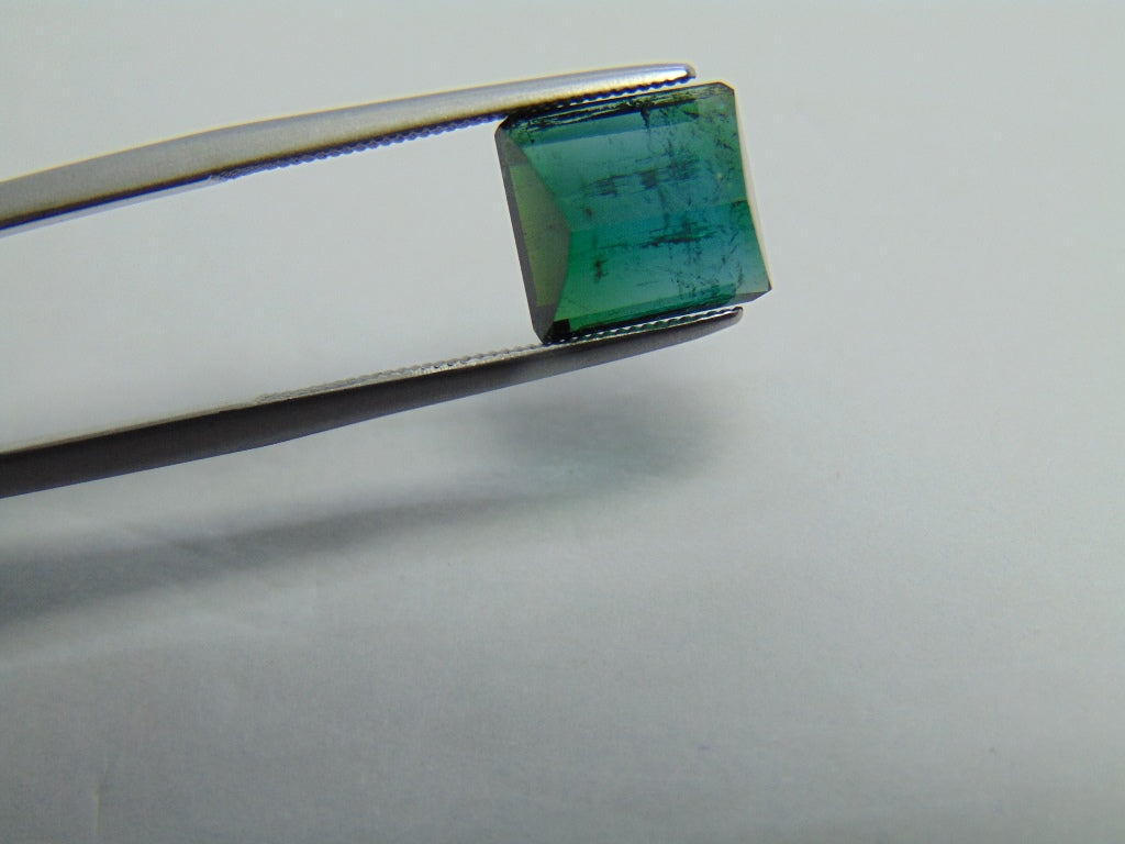 4.25ct Tourmaline Bicolor 9x8mm