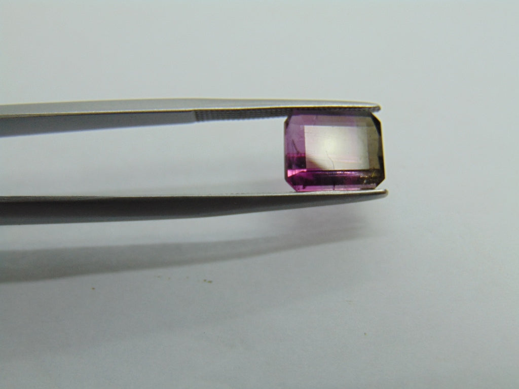 3.20ct Tourmaline Bicolor 10x8mm