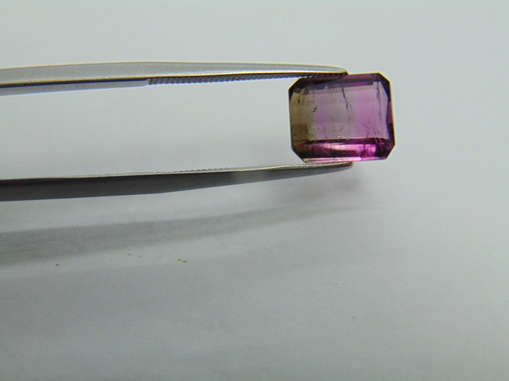 3.20ct Tourmaline Bicolor 10x8mm