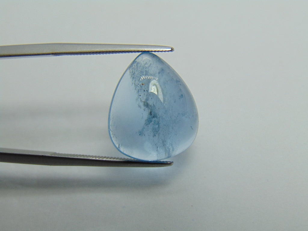 9.05ct Aquamarine Cabochon 16x14mm