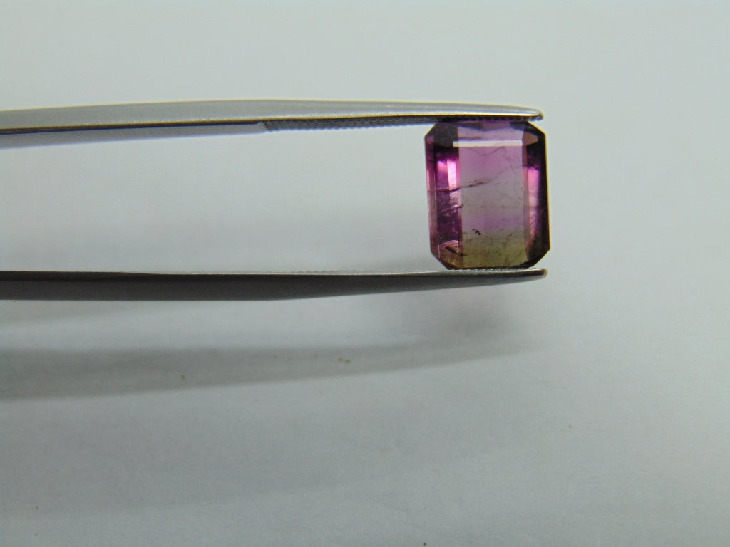 3.20ct Tourmaline Bicolor 10x8mm