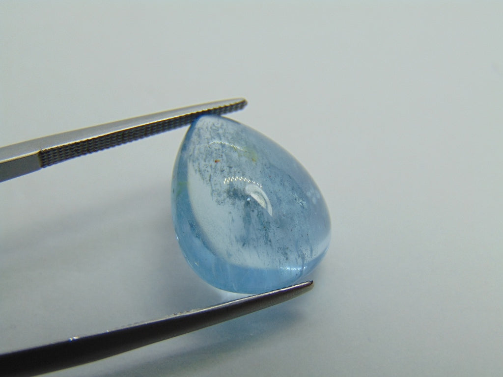 9.05ct Aquamarine Cabochon 16x14mm