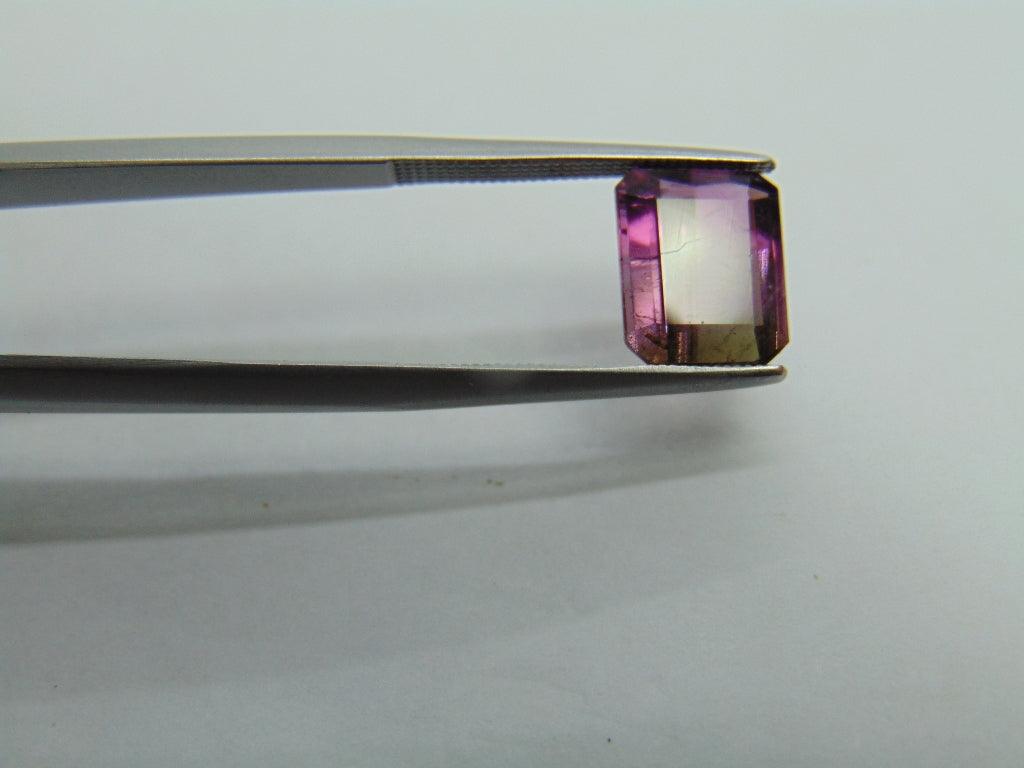 3.20ct Tourmaline Bicolor 10x8mm