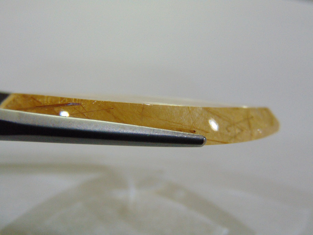 29.90ct Rutile Golden 39x21mm