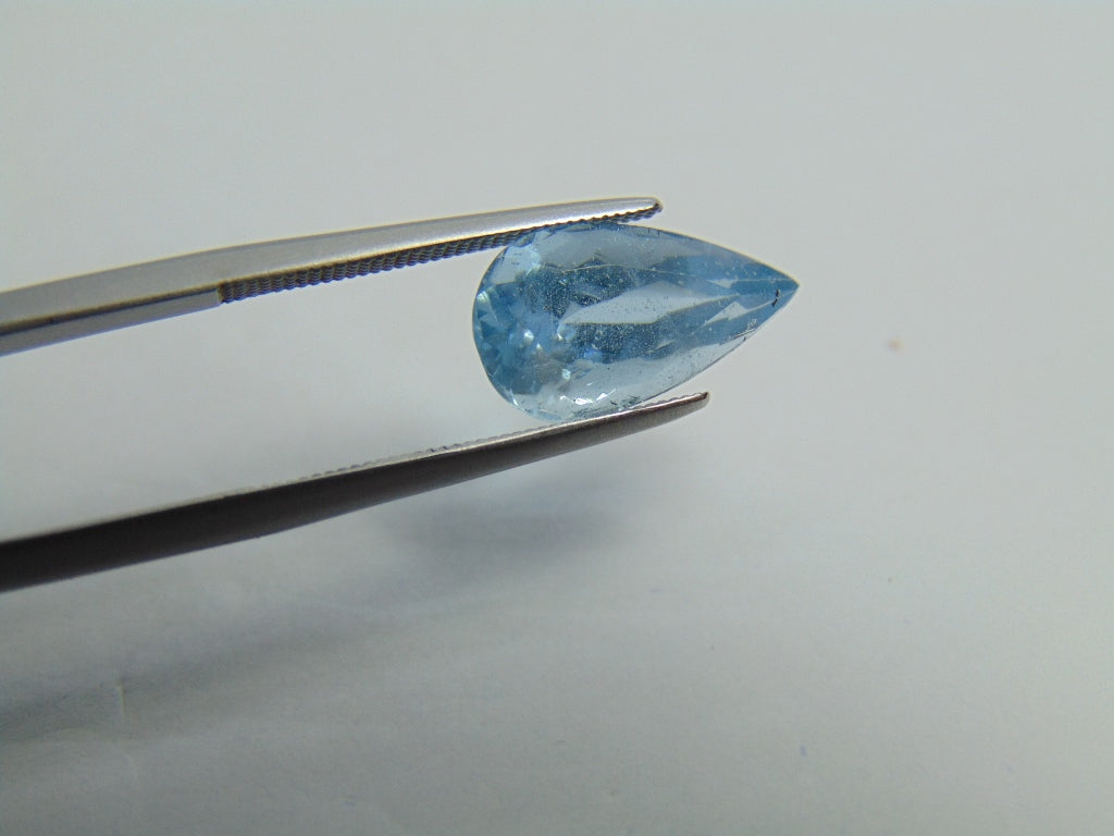 3.50ct Aquamarine 14x8mm