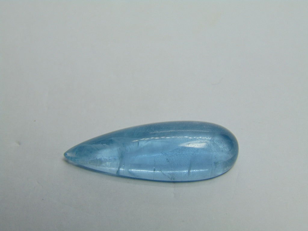 Cabochão Aquamarine 14,50 ct 31x10mm