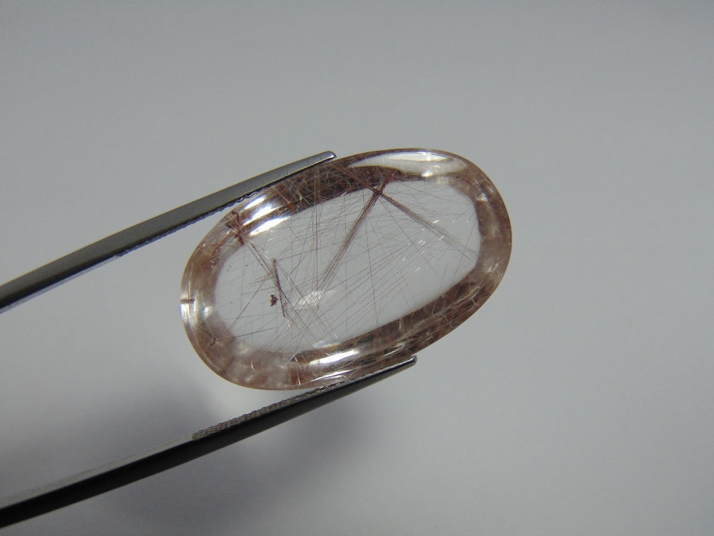 33.30ct Quartz Inclusion 28x17mm