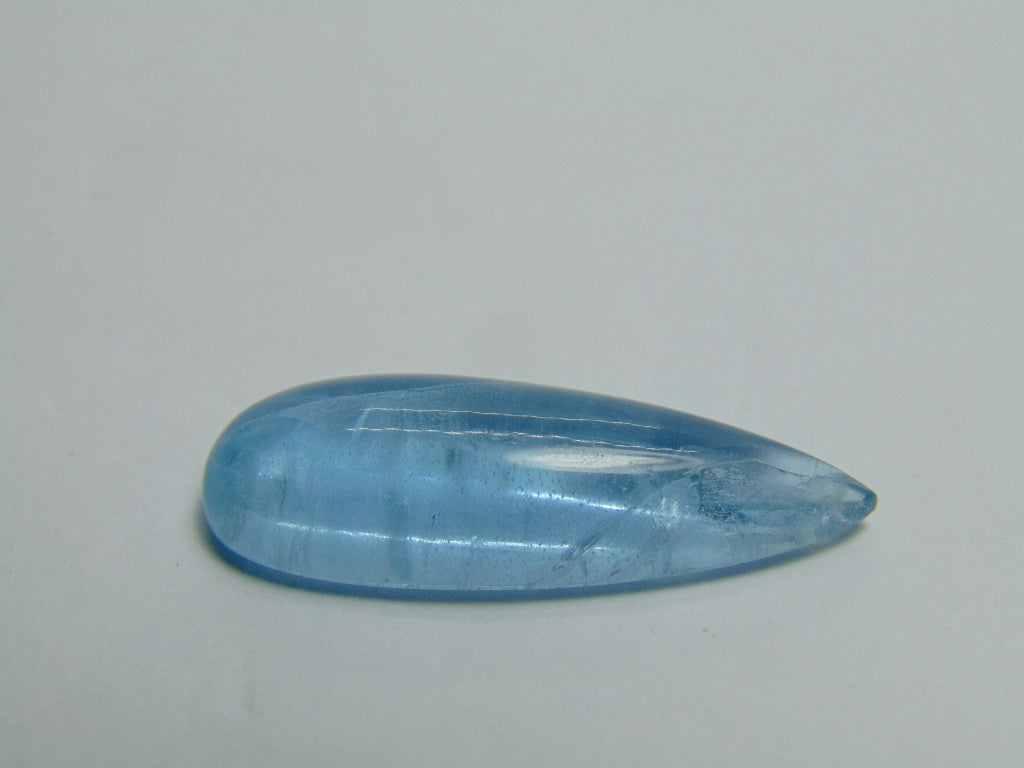 Cabochão Aquamarine 14,50 ct 31x10mm