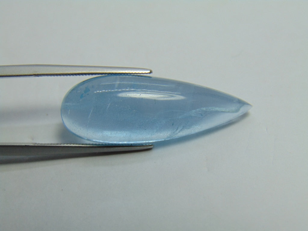 Cabochão Aquamarine 14,50 ct 31x10mm