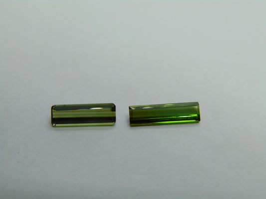 1.92ct Tourmaline 11x4mm 13x4mm