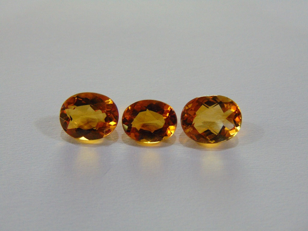 Citrino 6,70 ct (conjunto)