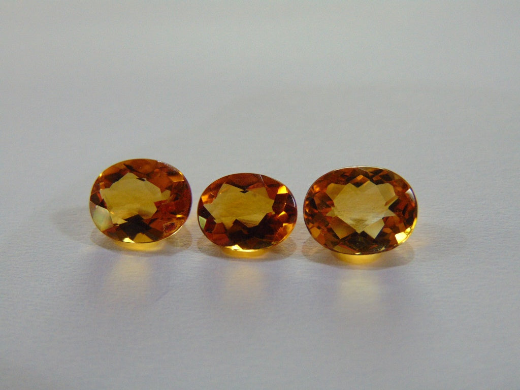 Citrino 6,70 ct (conjunto)