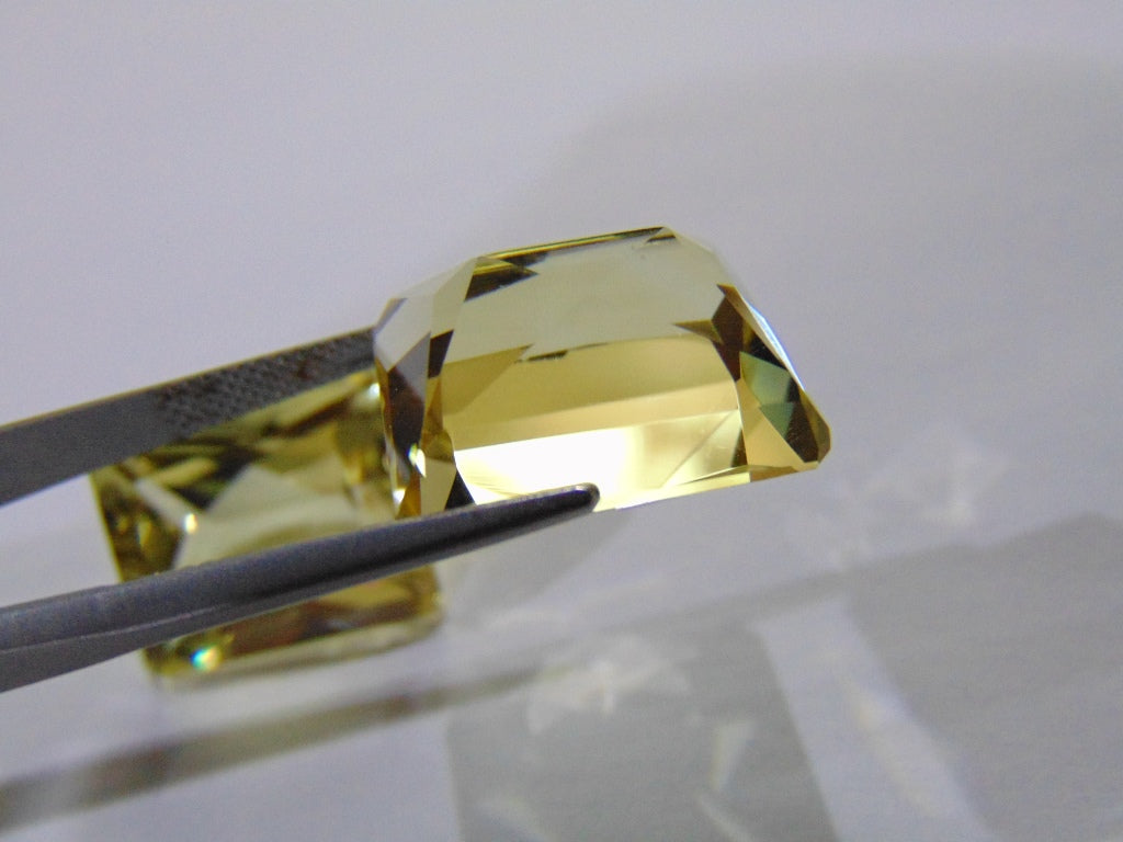 Par de quartzo (ouro verde) de 36,40 quilates