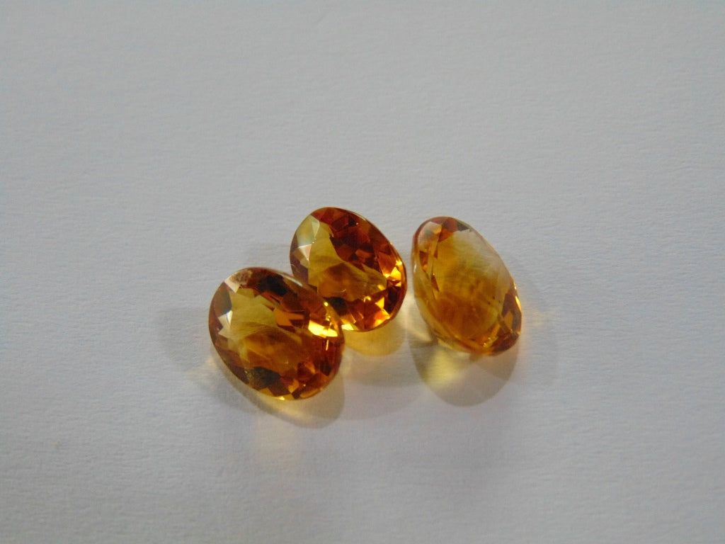 Citrino 6,70 ct (conjunto)